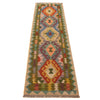 Handmade Vegetable Kilim Runner 1' 8" x 6' 6" ft / 52 x 198 cm - No. P34271