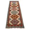 Handmade Vegetable Kelim Runner 2' 1" x 6' 8" ft / 63 x 204 cm - No. P34276