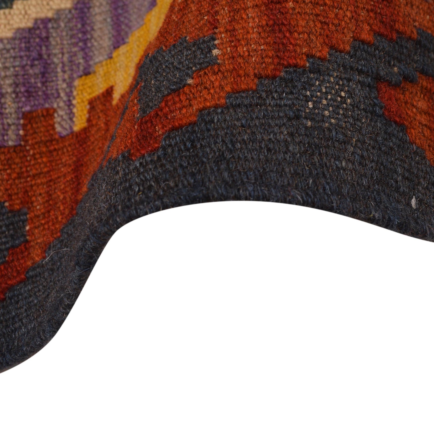 Hand Made Afghan Kilim Runner 2' 8" x 9' 7" ft / 81 x 291 cm - No. P34357