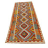 Hand Made Afghan Kilim Runner 2' 10" x 9' 7" ft / 87 x 293 cm - No. P34908