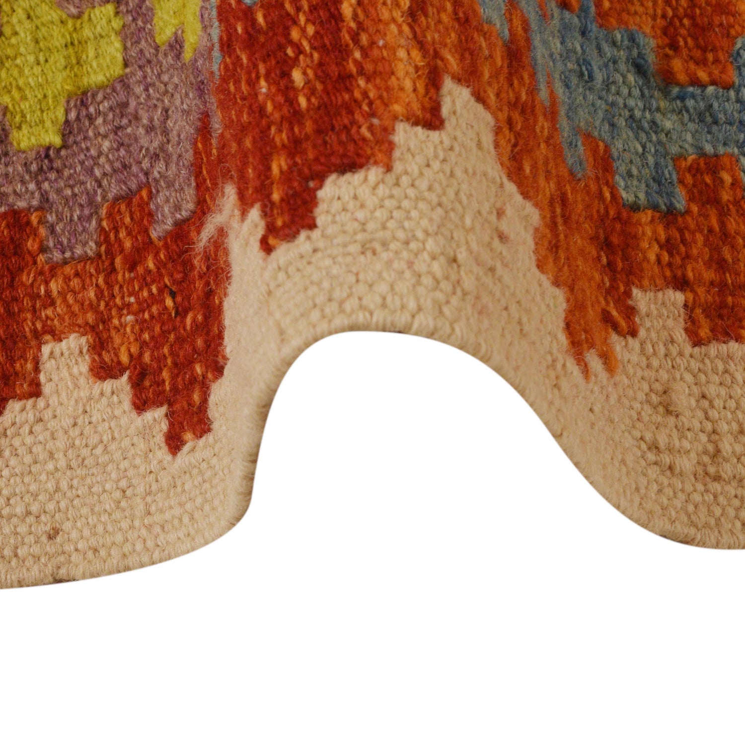 Hand Made Afghan Kilim Runner 2' 10" x 9' 7" ft / 87 x 293 cm - No. P34908