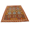 Handmade Vegetable Kilim 5' 1" x 6' 9" ft / 156 x 205 cm - No. P34912