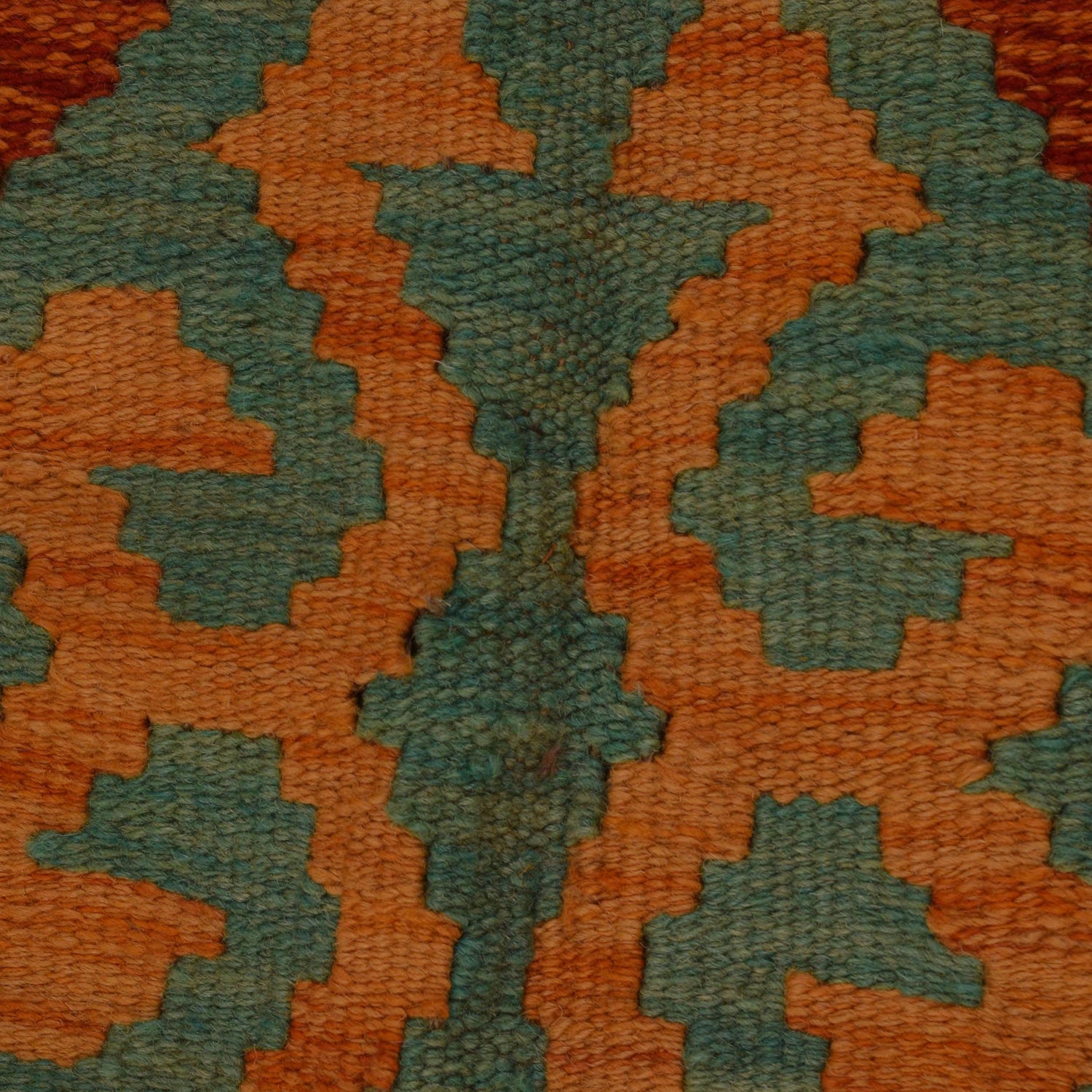 Handmade Vegetable Kilim 5' 1" x 6' 9" ft / 156 x 205 cm - No. P34912