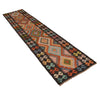 Handmade Afghan Vegetable Kilim Runner 2' 3" x 9' 10" ft / 69 x 300 cm - No. P34918