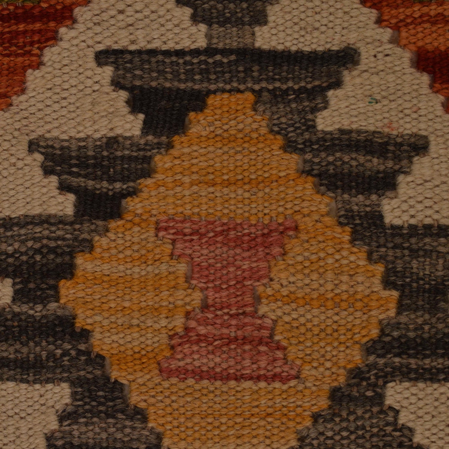 Handmade Afghan Vegetable Kilim Runner 2' 3" x 9' 10" ft / 69 x 300 cm - No. P34918