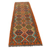 Hand Made Afghan Kilim Runner 2' 9" x 9' 6" ft / 84 x 289 cm - No. P34922