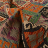 Handmade Afghan Vegetable Kilim 4' 5" x 5' 9" ft / 135 x 176 cm - No. P34931