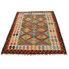 Handmade Afghan Vegetable Kilim 4' 0" x 5' 11" ft / 121 x 180 cm - No. P34932