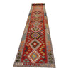 Handmade Afghan Vegetable Kilim Runner 2' 6" x 22' 0" ft / 75 x 670 cm - No. P34956
