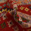 Handmade Afghan Vegetable Kilim Runner 2' 6" x 22' 0" ft / 75 x 670 cm - No. P34956