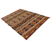 Handmade Afghan Vegetable Kilim 4' 11" x 7' 0" ft / 150 x 214 cm - No. P34967