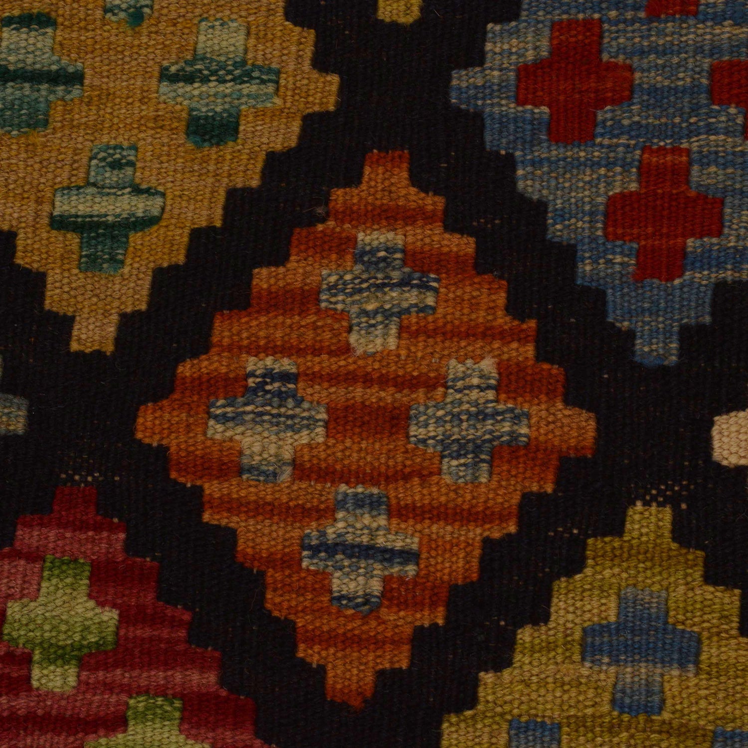 Medium Size Chobi Kilim 6' 8" x 9' 8" ft / 202 x 295 cm - No. P34984