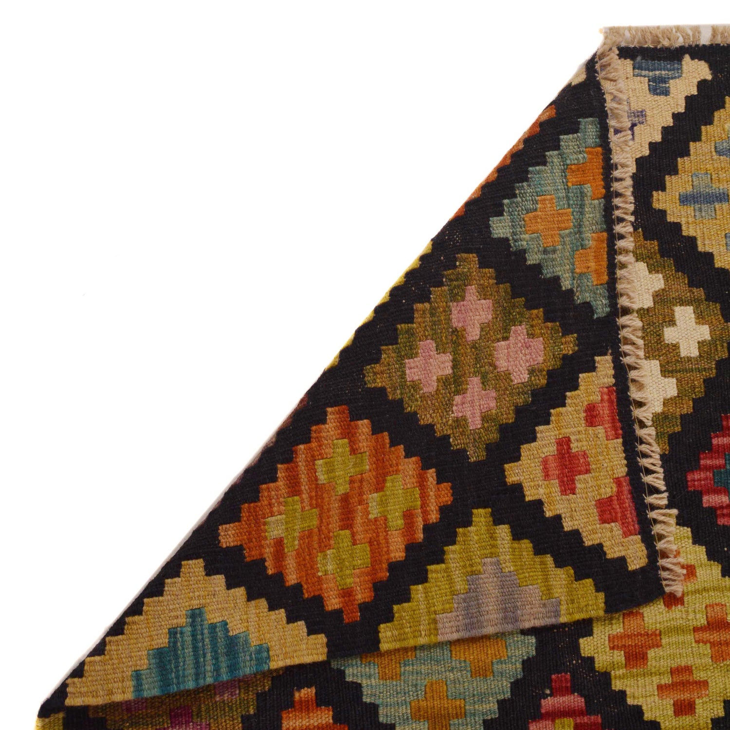 Medium Size Chobi Kilim 6' 8" x 9' 8" ft / 202 x 295 cm - No. P34984