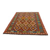 Hand Knotted Flatweave Kilim 5' 10" x 7' 8" ft / 178 x 234 cm - No. P34985