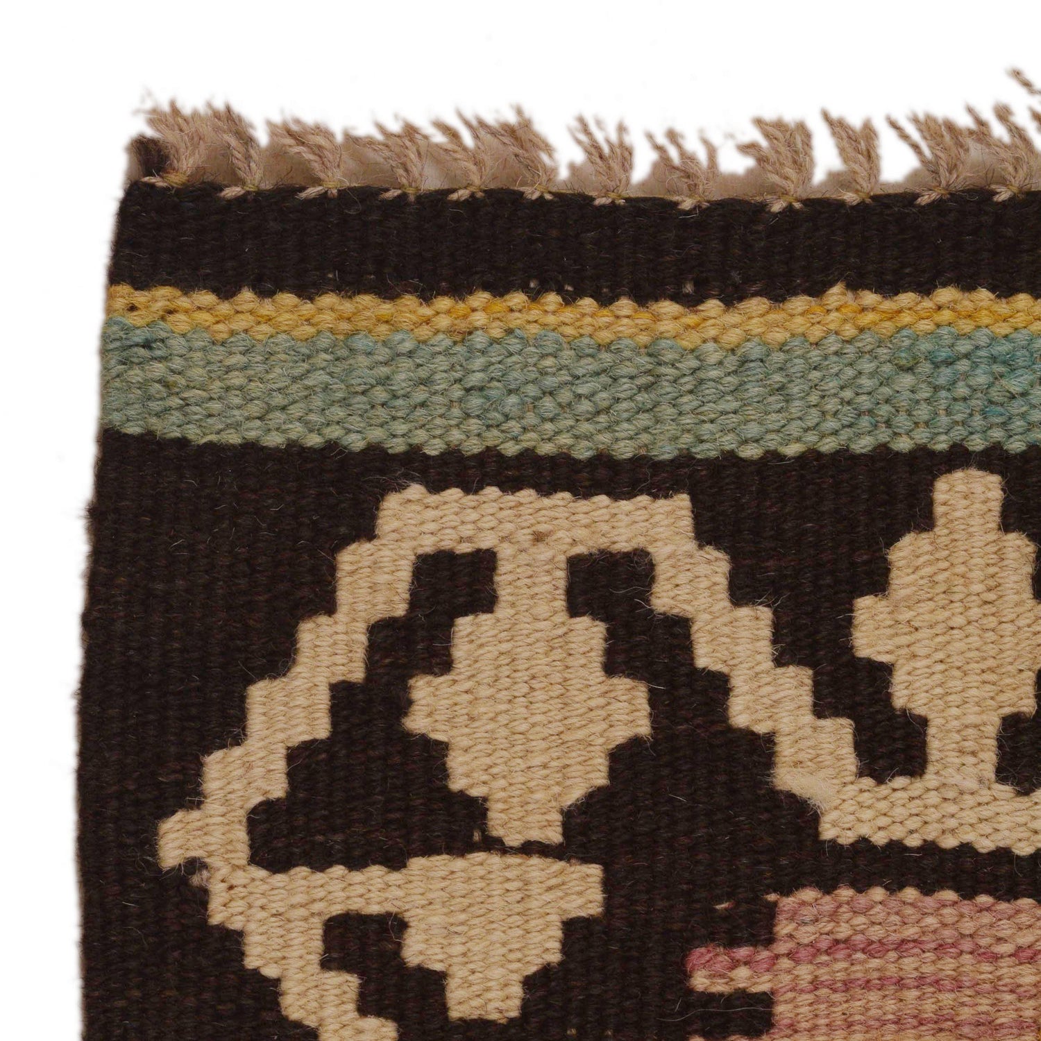 Small Size Chobi Kilim 3' 3" x 4' 10" ft / 98 x 148 cm - No. P34990