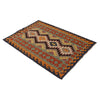 Handmade Afghan Vegetable Kilim 3' 2" x 4' 10" ft / 97 x 147 cm - No. P35001
