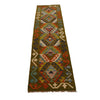 Handmade Vegetable Kelim Runner 1' 8"x 6' 8" ft / 51 x 204 cm - No. P35004