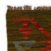 Handmade Vegetable Kelim Runner 1' 8"x 6' 8" ft / 51 x 204 cm - No. P35004