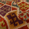 Hand Knotted Flatweave Kilim 3' 7" x 5' 1" ft / 108 x 155 cm - No. P35005