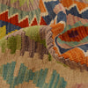 Hand Knotted Flatweave Kilim 3' 3" x 5' 5" ft / 98 x 166 cm - No. P35007