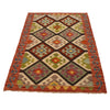 Handmade Afghan Vegetable Kilim 3' 2" x 5' 1" ft / 97 x 156 cm - No. P35015