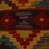 Hand Made Afghan Kilim 3' 5" x 5' 2" ft / 104 x 157 cm - No. P35023