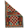 Handmade Turkish Design Wool Kilim 2' 0" x 3' 1" ft / 60 x 93 cm - No. P35027