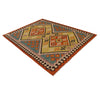Handmade Vegetable Kilim 5' 10" x 7' 7" ft / 177 x 232 cm - No. P35047