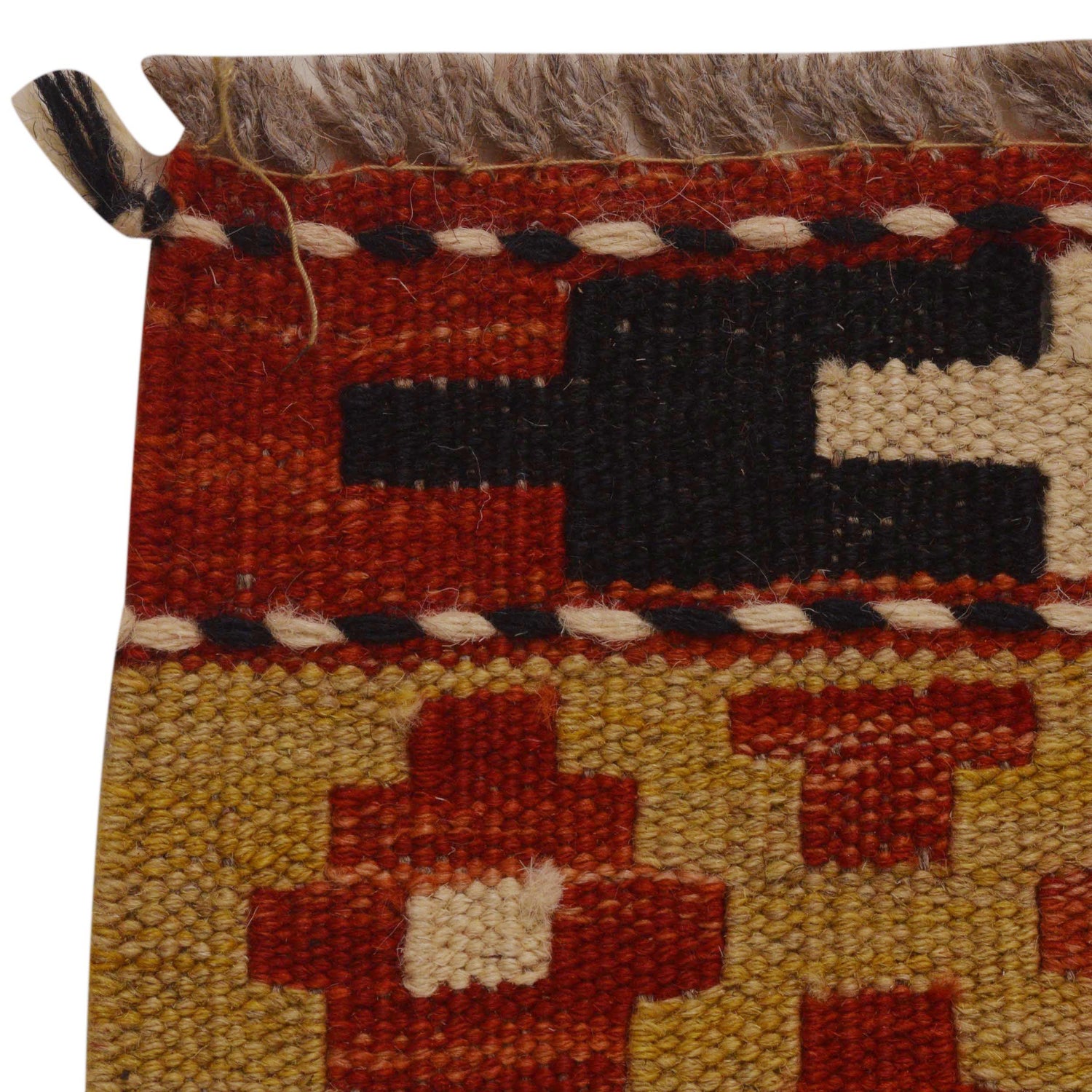 Handmade Vegetable Kilim 4' 10" x 7' 5" ft / 148 x 226 cm - No. P35050