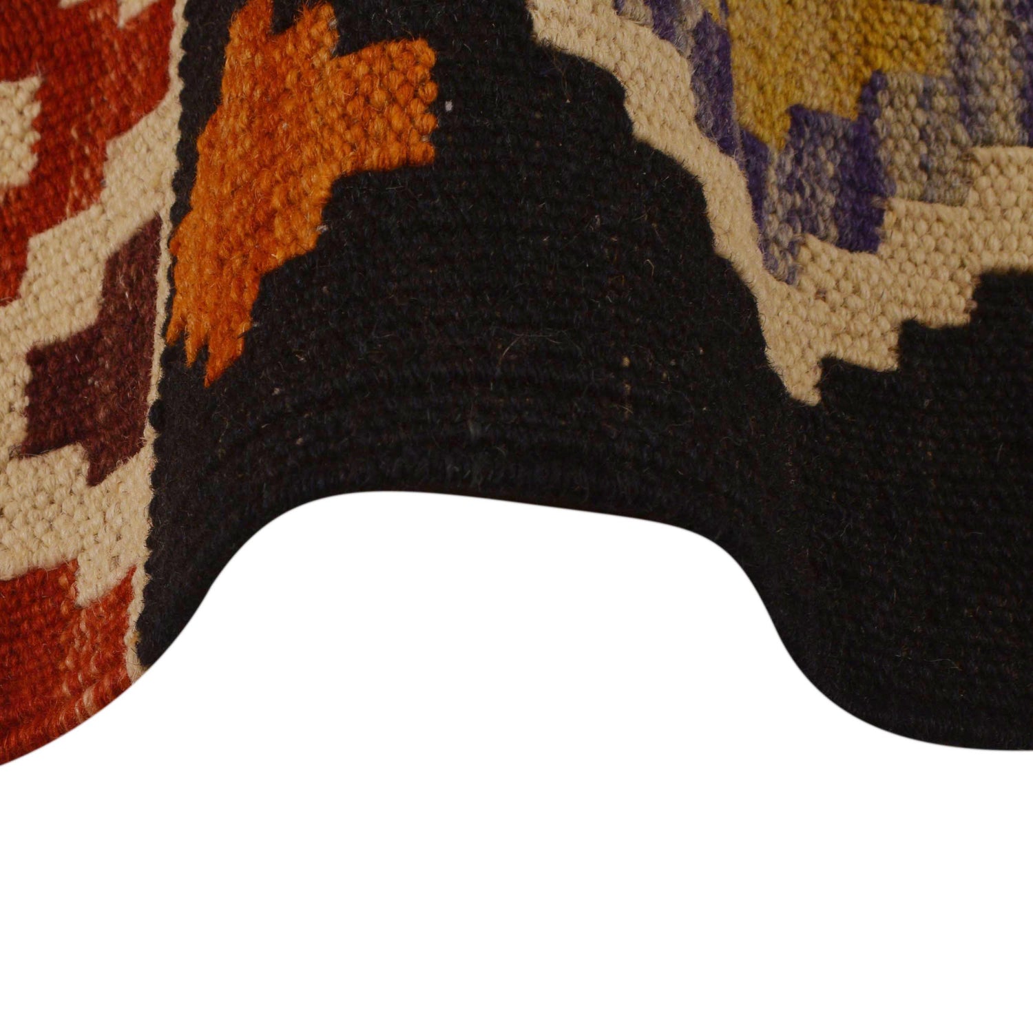 Handmade Vegetable Kilim 4' 10" x 7' 5" ft / 148 x 226 cm - No. P35050