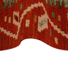 Colorful Flat-Weave Wool Kilim 3' 0" x 4' 10" ft / 91 x 147 cm - No. P35052