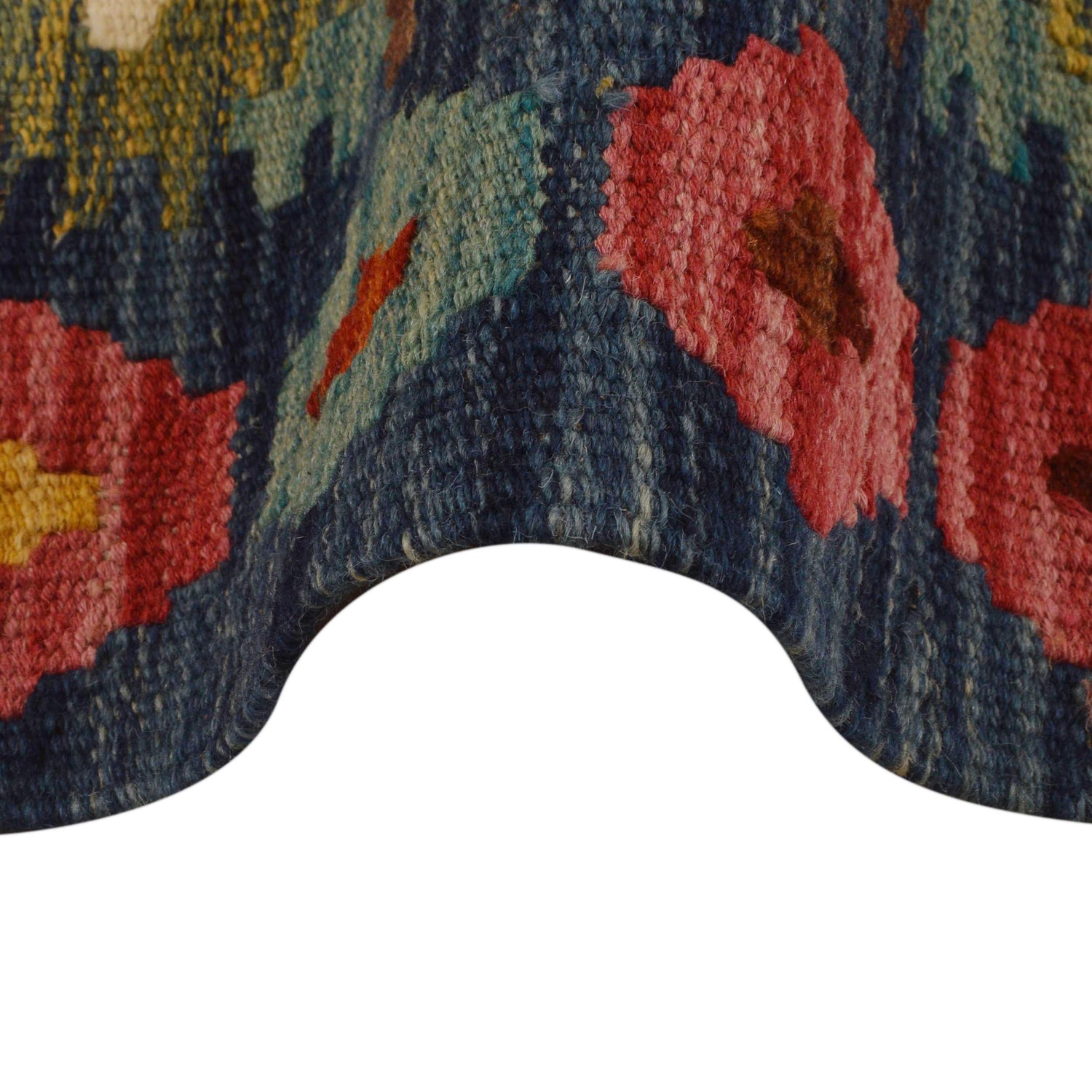 Short Chobi Kilim Runner 2' 3"x 6' 7" ft / 68 x 200 cm - No. P35053