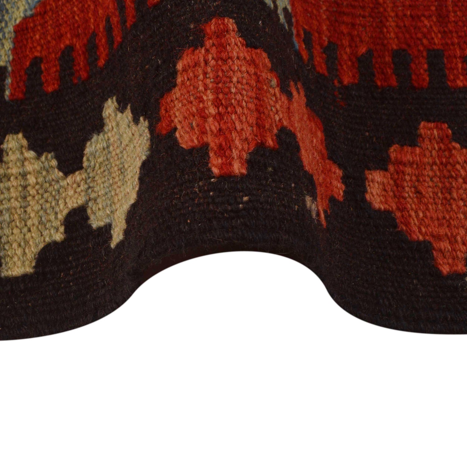 Hand Made Afghan Kilim Runner 2' 0"x 6' 5" ft / 62 x 195 cm - No. P35055