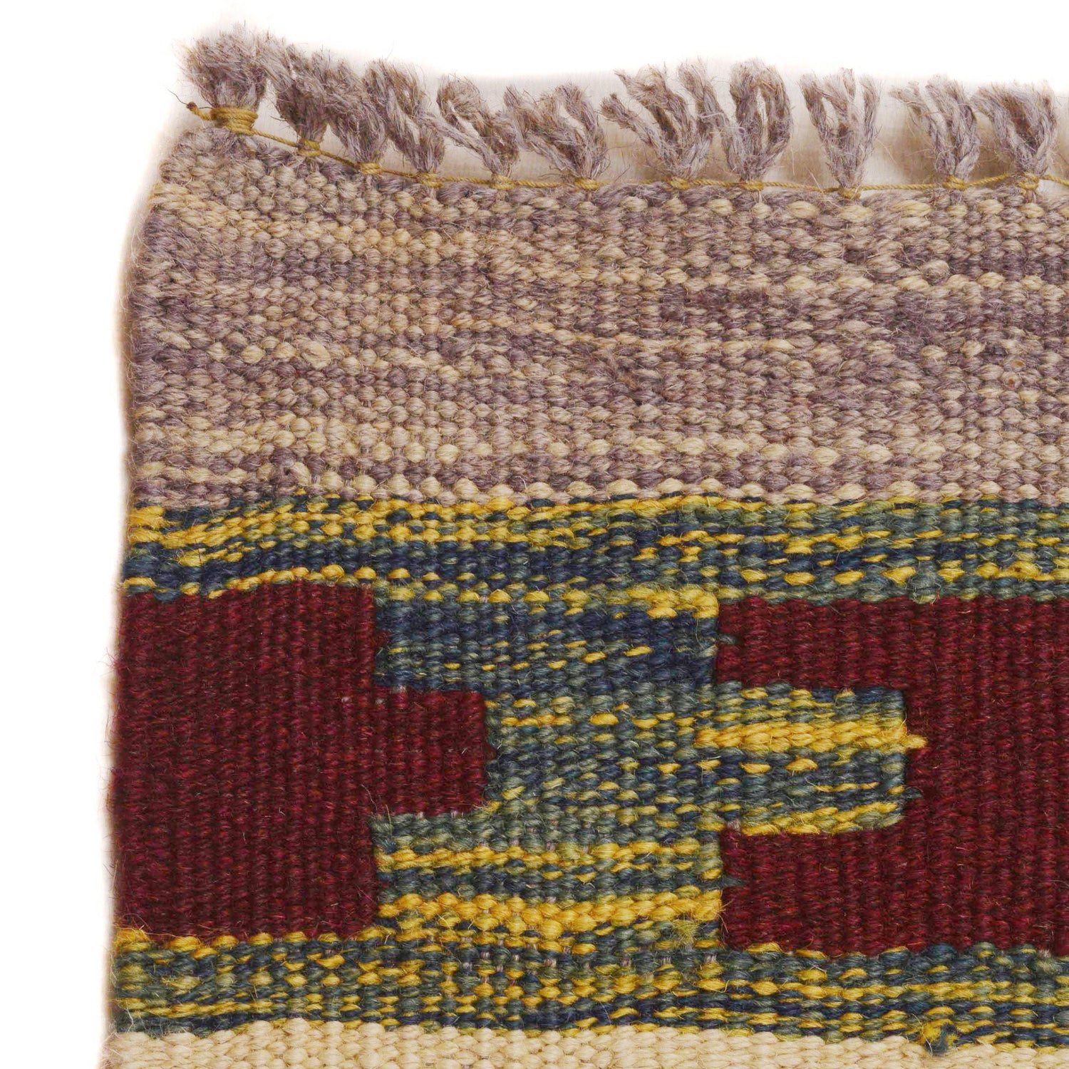 Hand Knotted Afghan Style Kilim 9' 7" x 12' 8" ft / 292 x 386 cm - No. P35056