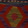 Colorful Flat-Weave Wool Kilim 9' 8" x 12' 9" ft / 294 x 389 cm - No. P35065