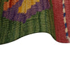 Colorful Flat-Weave Wool Kilim 9' 8" x 12' 9" ft / 294 x 389 cm - No. P35065