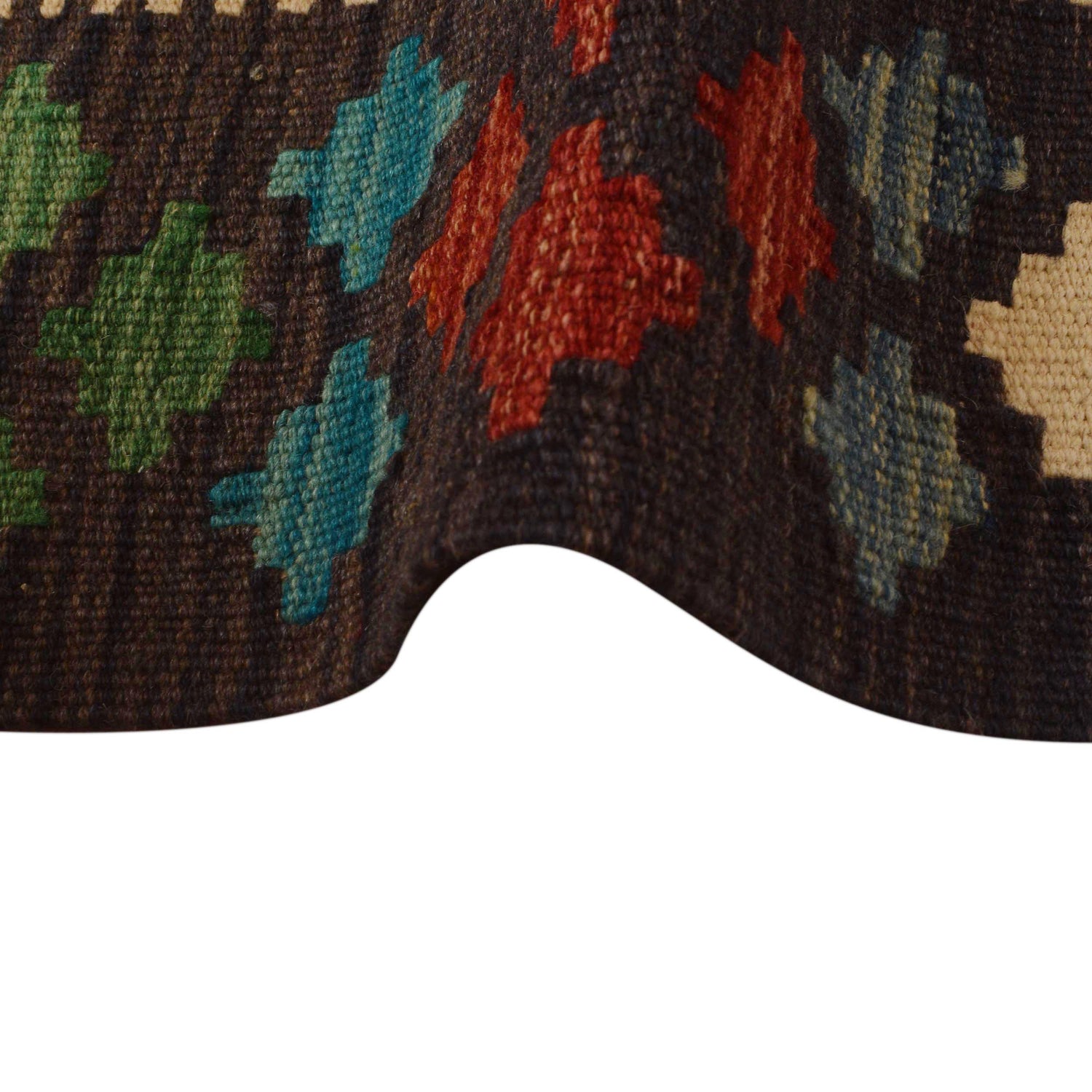 Handmade Vegetable Kilim 8' 1" x 9' 10" ft / 246 x 300 cm - No. P35070