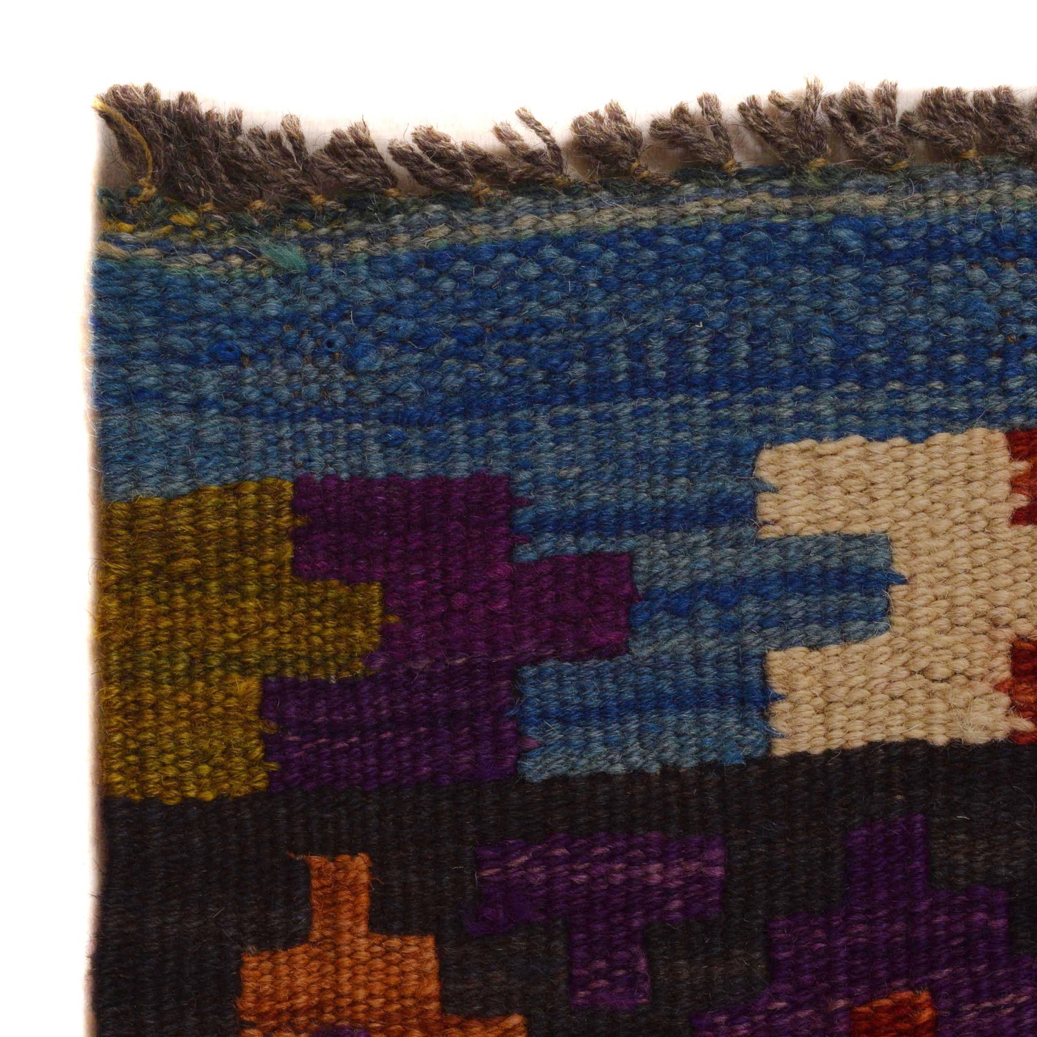 Handmade Vegetable Kelim 7' 9" x 9' 3" ft / 236 x 282 cm - No. P35071