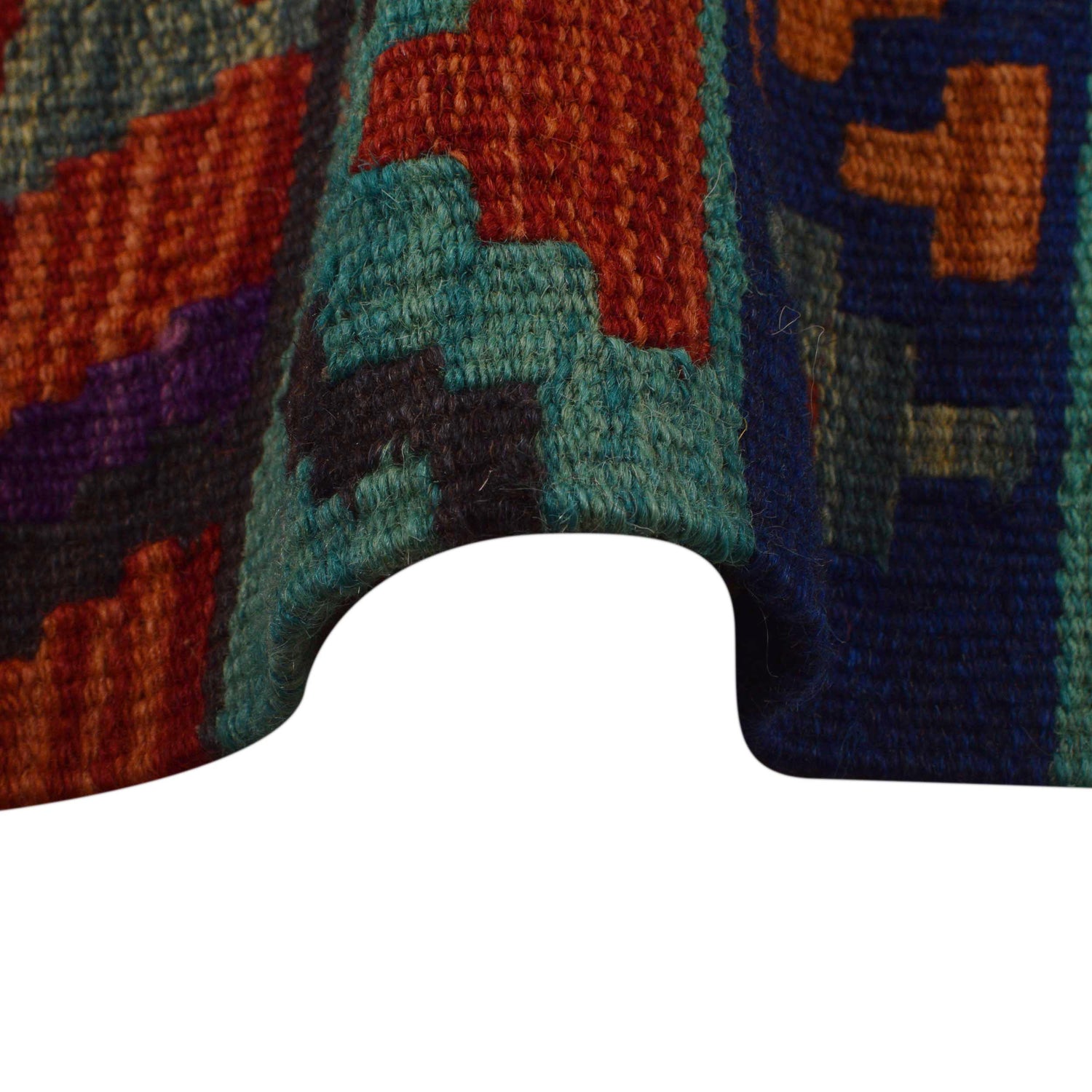 Handmade Vegetable Kelim 7' 9" x 9' 3" ft / 236 x 282 cm - No. P35071