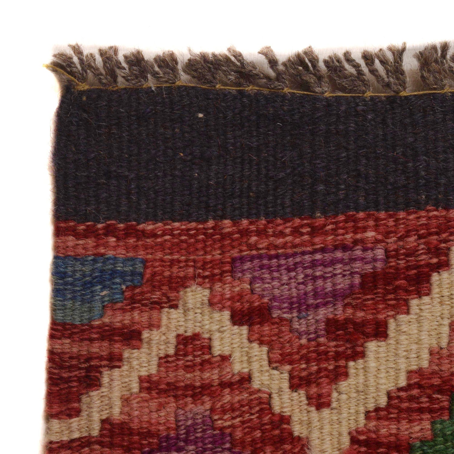 Hand Knotted Flatweave Kilim 8' 7" x 11' 4" ft / 262 x 345 cm - No. P35073