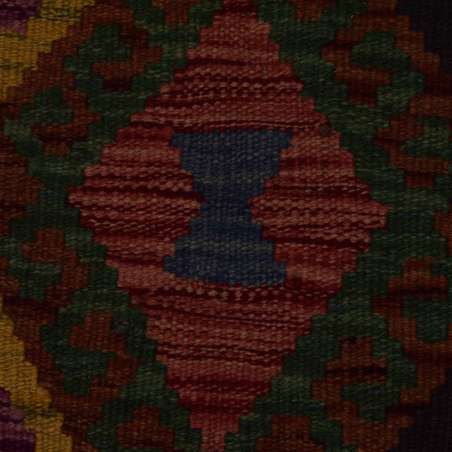 Hand Knotted Flatweave Kilim 8' 7" x 11' 4" ft / 262 x 345 cm - No. P35073