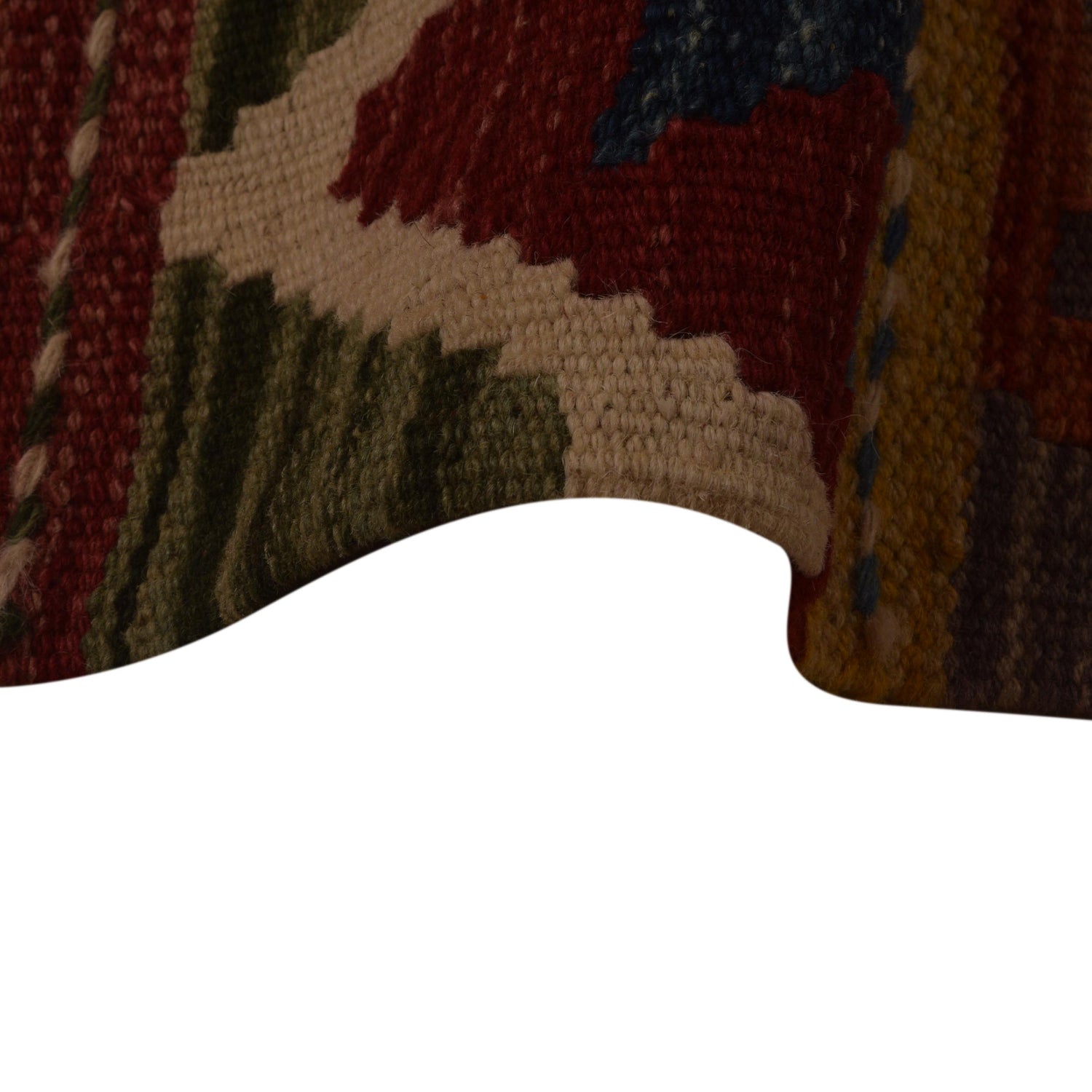 Hand Made Afghan Kilim 8' 8" x 11' 6" ft / 265 x 350 cm - No. P35074