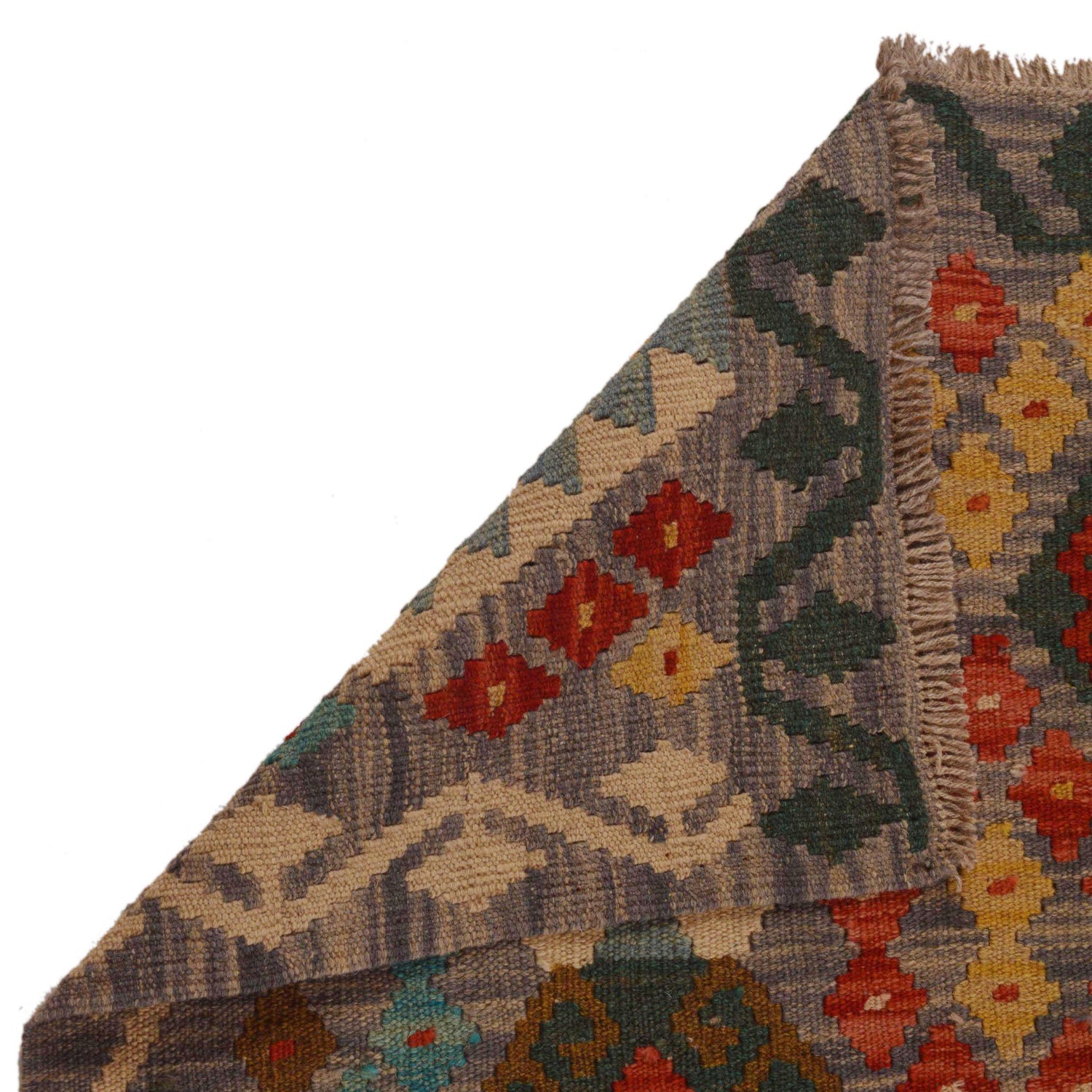 Small Size Chobi Kilim 4' 1" x 5' 7" ft / 125 x 169 cm - No. P35081