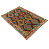 Hand Woven Wool Kelim 3' 3" x 5' 0" ft / 100 x 152 cm - No. P35085