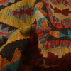 Hand Woven Wool Kelim 3' 3" x 5' 0" ft / 100 x 152 cm - No. P35085