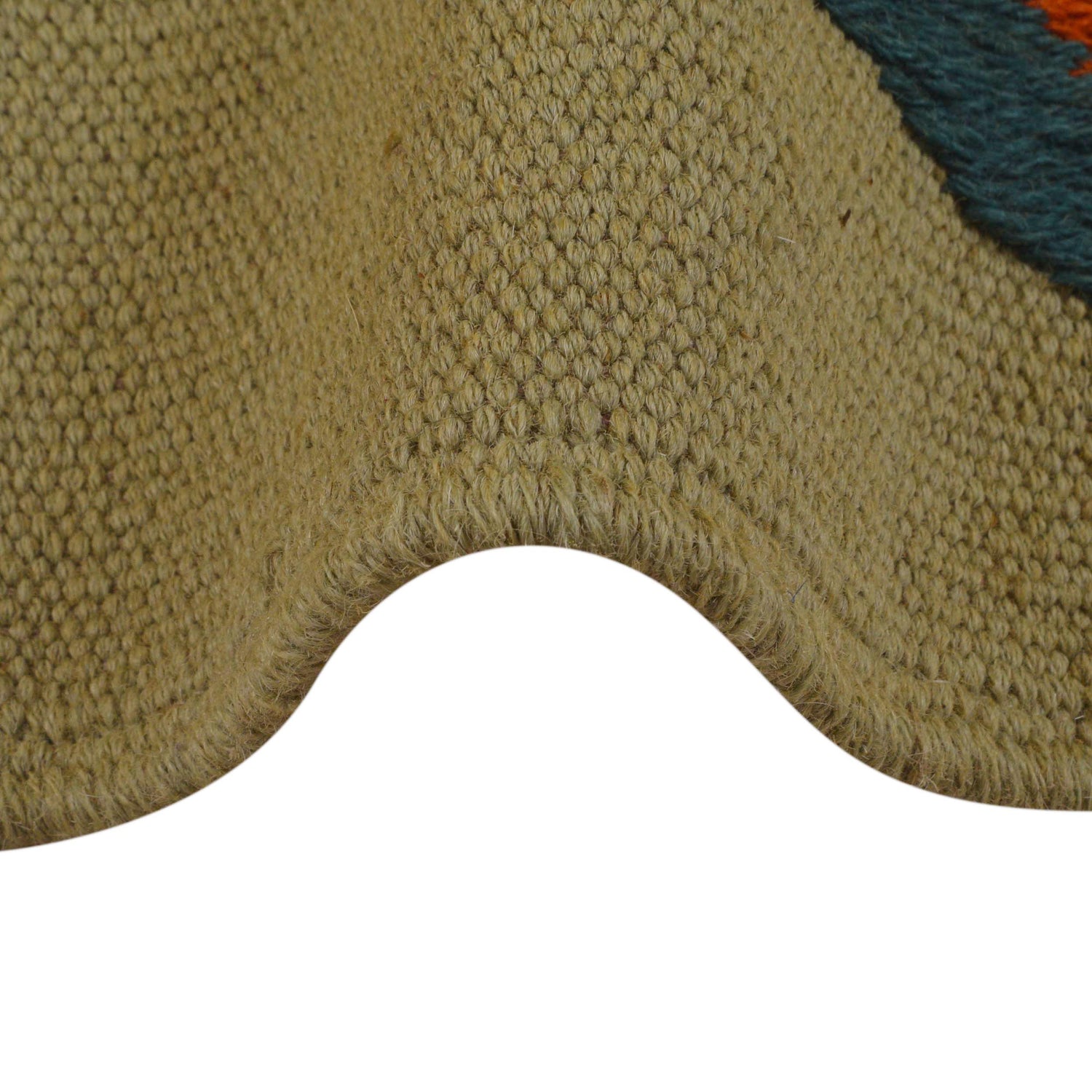 Hand Made Embroidery Kilim 2' 0"x 6' 2" ft / 60 x 187 cm - No. P35158