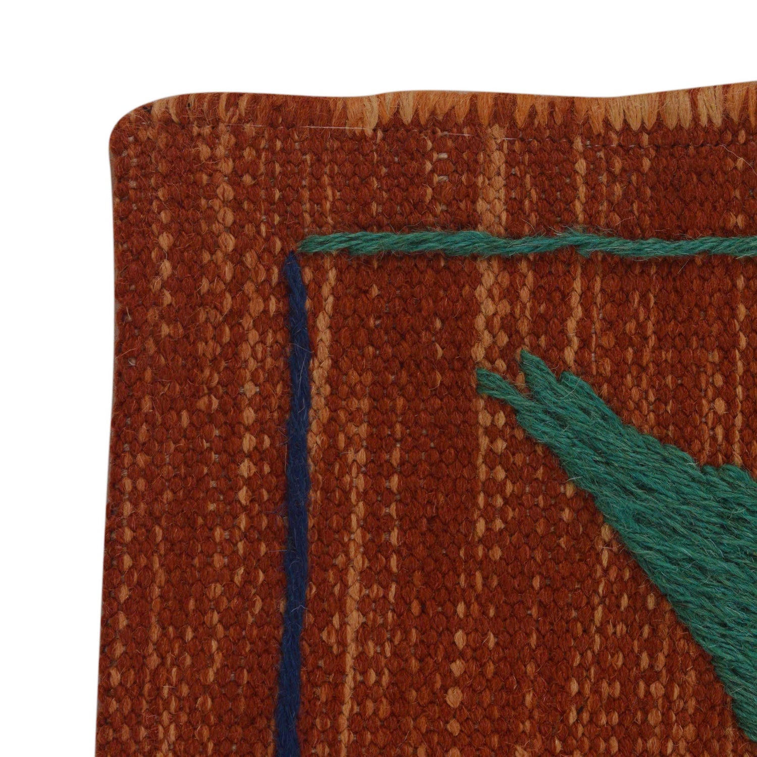 Pakistani Embroidery Kilim 2' 7" x 4' 1" ft / 79 x 125 cm - No. P35160