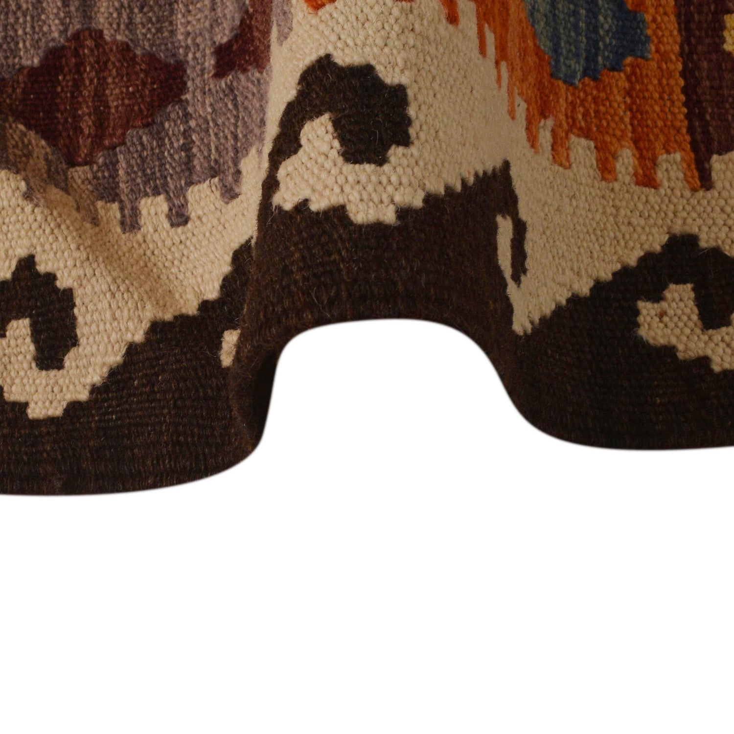 Handmade Vegetable Kilim 4' 11" x 6' 7" ft / 150 x 200 cm - No. P35226