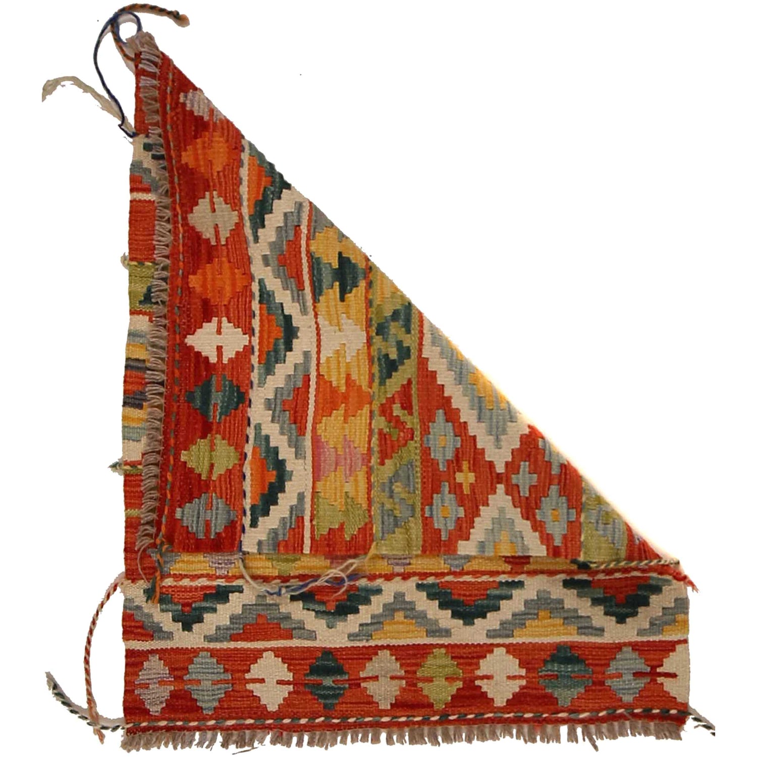 Handmade Vegetable Kelim 2' 2" x 2' 9" ft / 67 x 85 cm - No. P35323