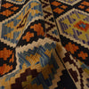 Handmade Afghan Vegetable Kilim 4' 10" x 8' 5" ft / 148 x 256 cm - No. P35335